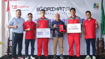 Tim SMKN 1 Saptosari Raih Juara 2 Daihatsu SMK Skill Contest