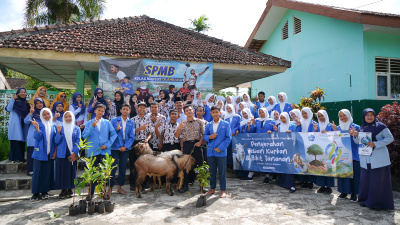Dari Siswa untuk Sesama, SKATUSA Salurkan Hewan Kurban