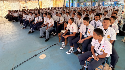 Hari Pertama MPLS Ramah, SKATUSA Sambut 395 Murid Baru