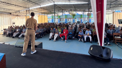 Senam Sehat dan Cek Denyut Nadi Awali Hari Kedua MPLS SKATUSA