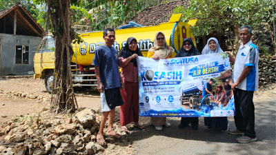 Dari Koin Menjadi Air, KOSASIH SKATUSA Ringankan Beban Keluarga Terdampak Kemarau