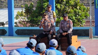 Bukan Sekadar Upacara, Kapolsek Saptosari Ajak Siswa SKATUSA Tertib Berlalu Lintas